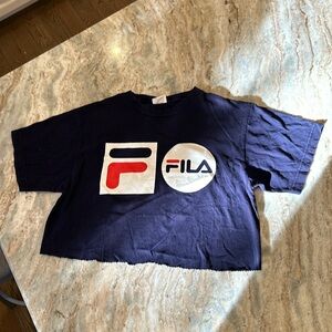 90's Fila Raw Crop